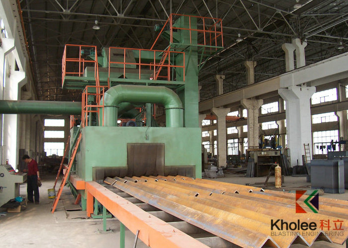 KLB Roller Conveyor Shot Blast Machine