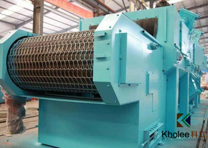 KLWD Wire Mesh Conveyor Shot Blasting Machine