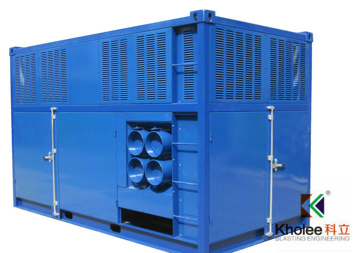 Air Cooled Dehumidifier With Desiccant Rotor For Blast Paint Hall