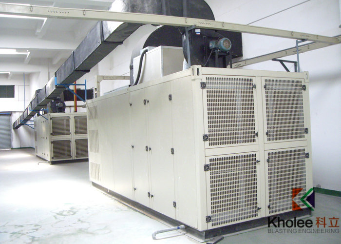 Air Cooled Dehumidifier for Blasting Painting Hall