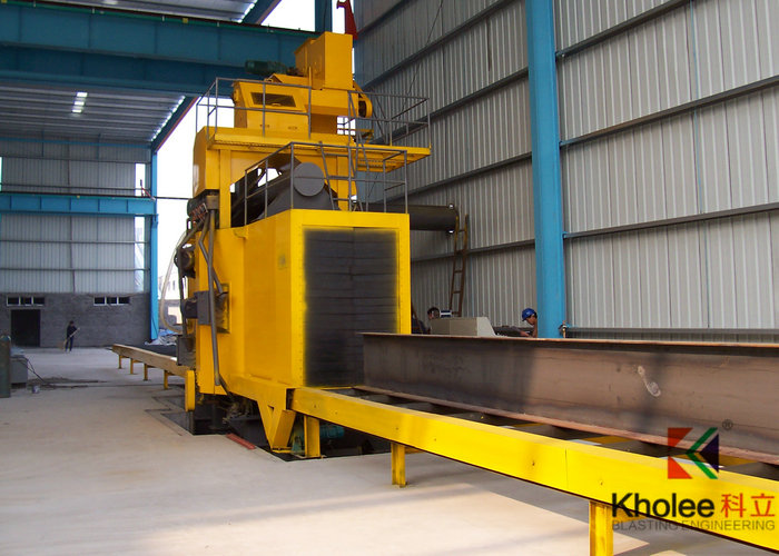 KLH1020-8 Wheel Blasting Machine for H Beam and Steel Structures