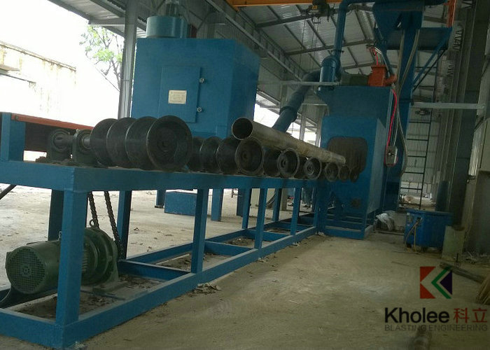 KLGP Steel Pipe Shot Blasting Machine