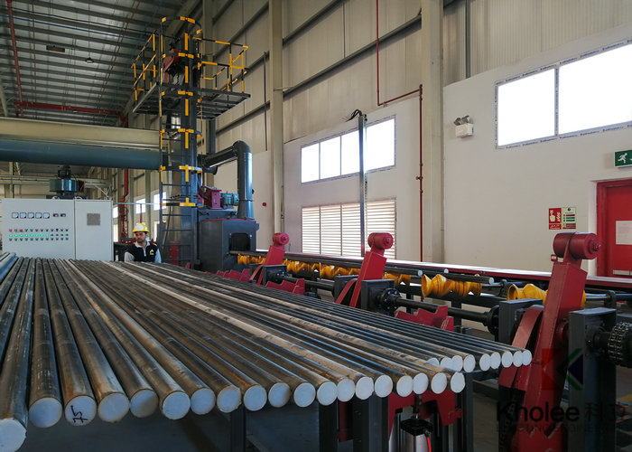 Steel Tube Shot Blasting Painting Production Line