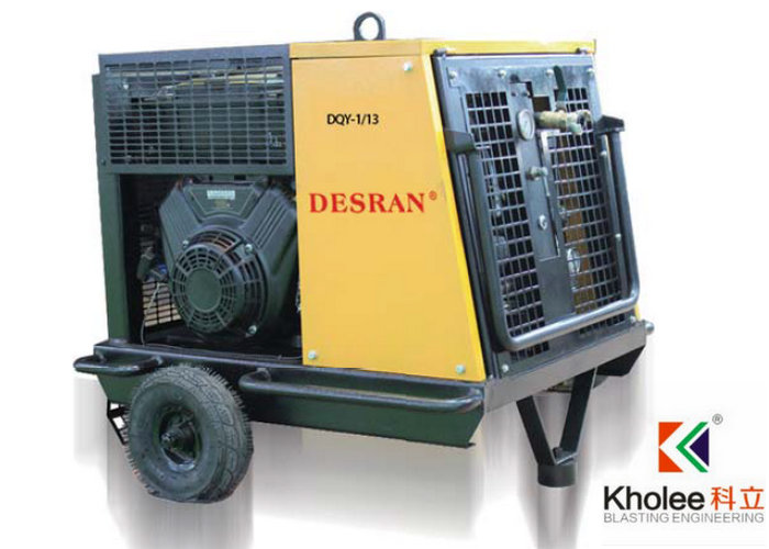 Petrol Portable Screw Compressor