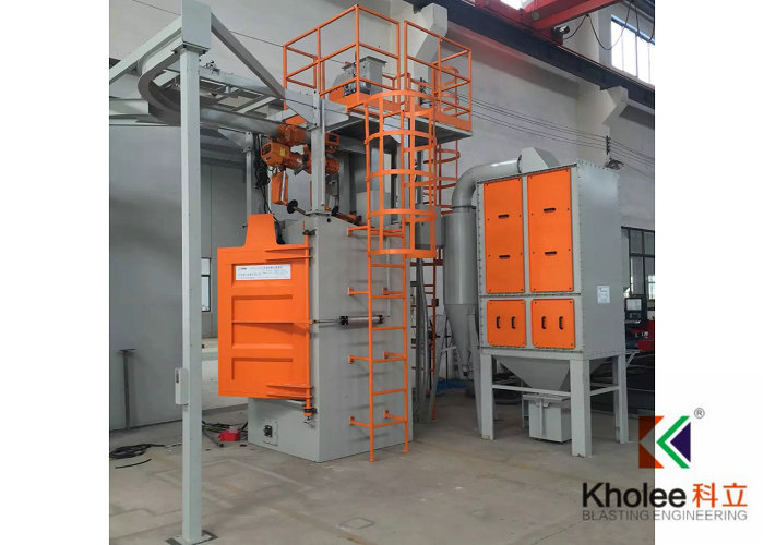 KL-H2D1T0611 Spinner Hanger Shot Blasting Machine 