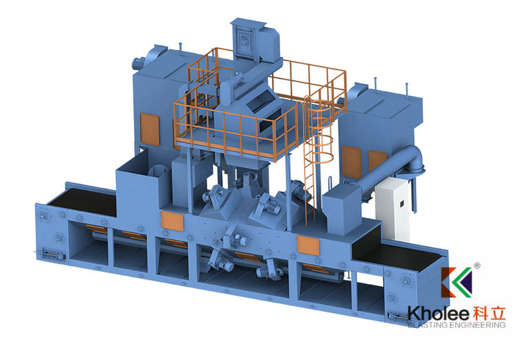 KLWD0616-10 Aluminium Formwork Shot Blasting Machine