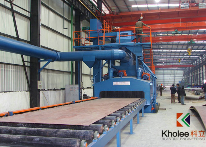 KLB2500-6 Steel Plate Wheel Blasting Machine