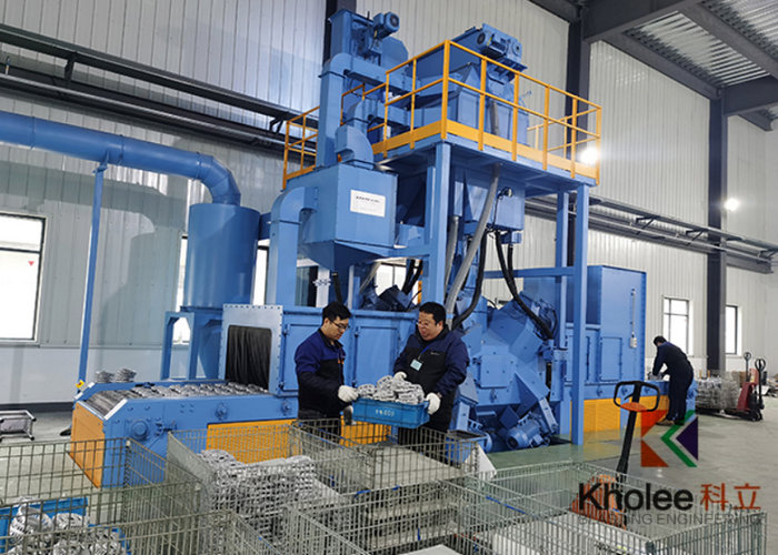 KLWD1400-8 Wire Mesh Belt Shot Blasting Machine