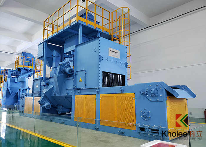 KLWD1100-4 Wire Mesh Belt Shot Blasting Machine