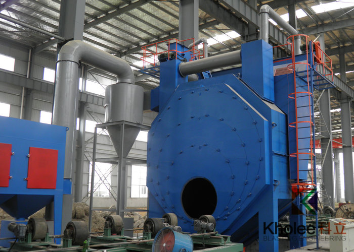 KLGP4000-2 Steel Pipe Shot Blasting Machine