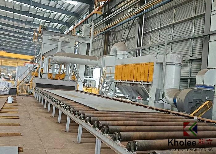 KLB4000-8 Steel Plate Shot Blasting Machine