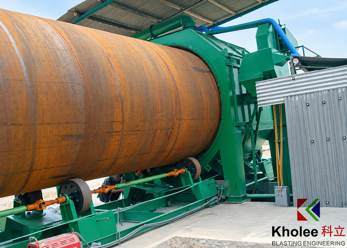 KLGP2000-2 Steel Pipe Shot Blasting Machine